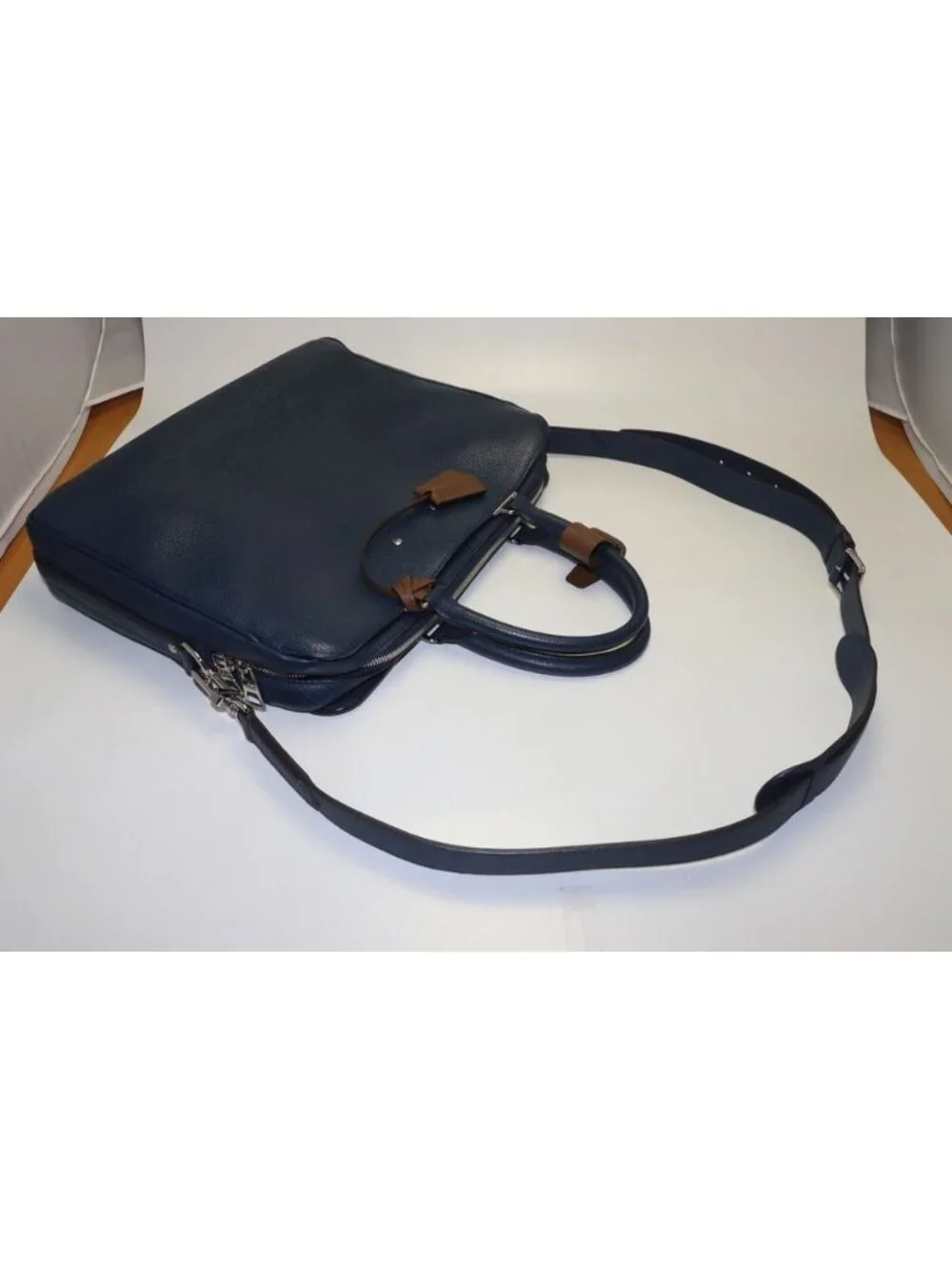 Louis Vuitton Taurillon Alma Briefcase Business